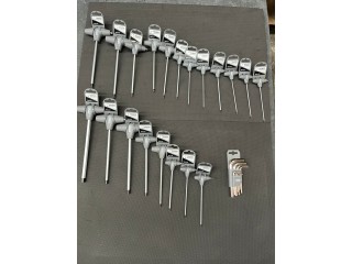 Set chiavi Torx e esagonali Fervi 29 pz nuovo da stock