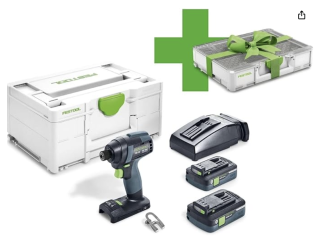 Festool Avvitatore a percussione a batteria TID 18 HPC 4,0